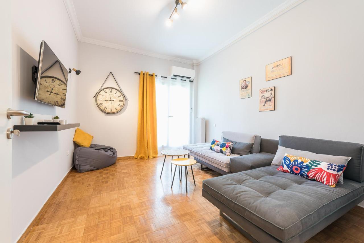 אתונה Gorgeous & Modern At Ampelokipi Metro Station By Greece Apartments מראה חיצוני תמונה