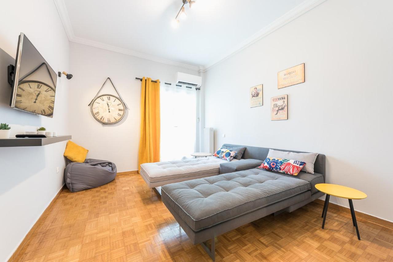 אתונה Gorgeous & Modern At Ampelokipi Metro Station By Greece Apartments מראה חיצוני תמונה